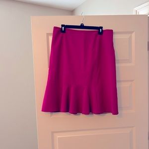 Magenta skirt